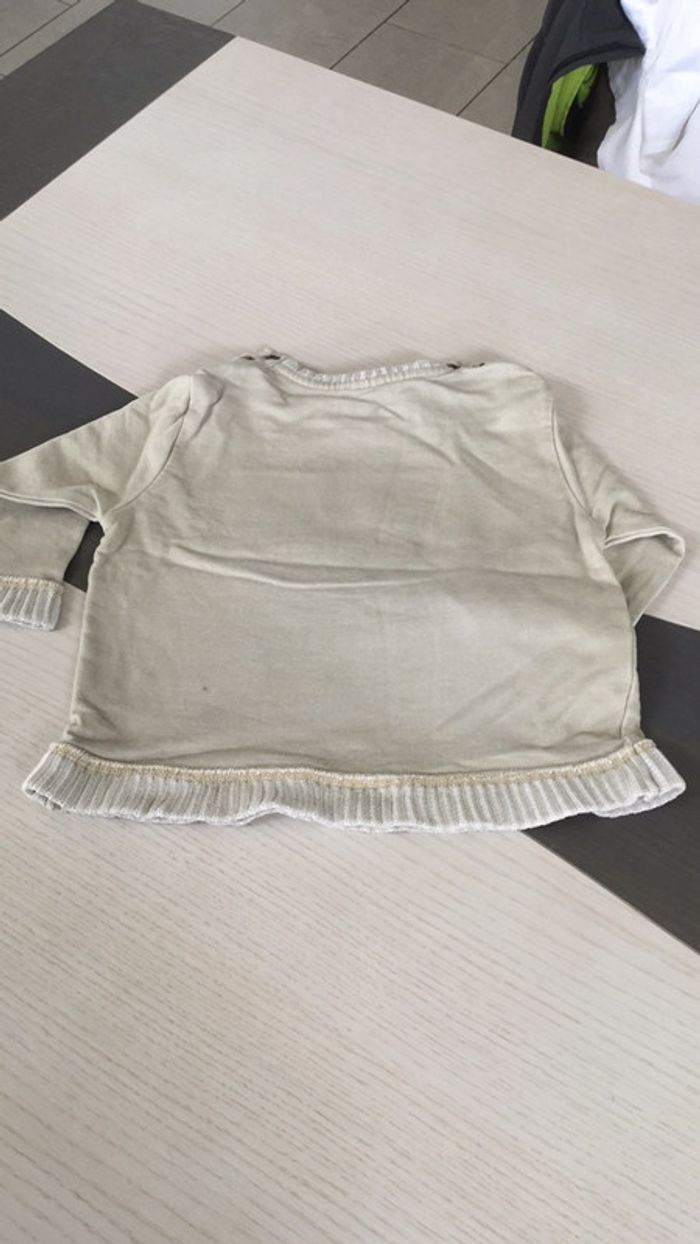 Sweat crème 24m - photo numéro 4
