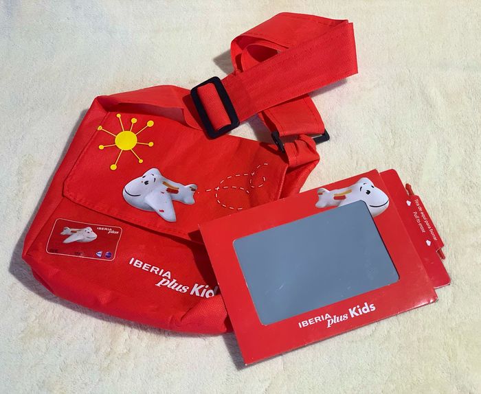 Sac rouge en tissus légère IBERIA