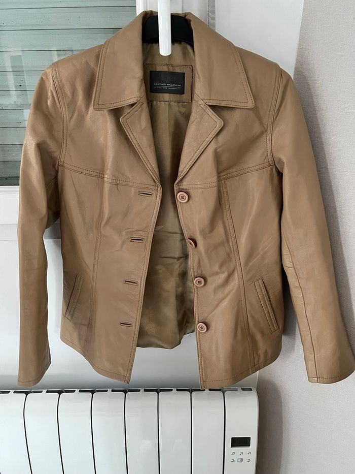 Veste en cuir