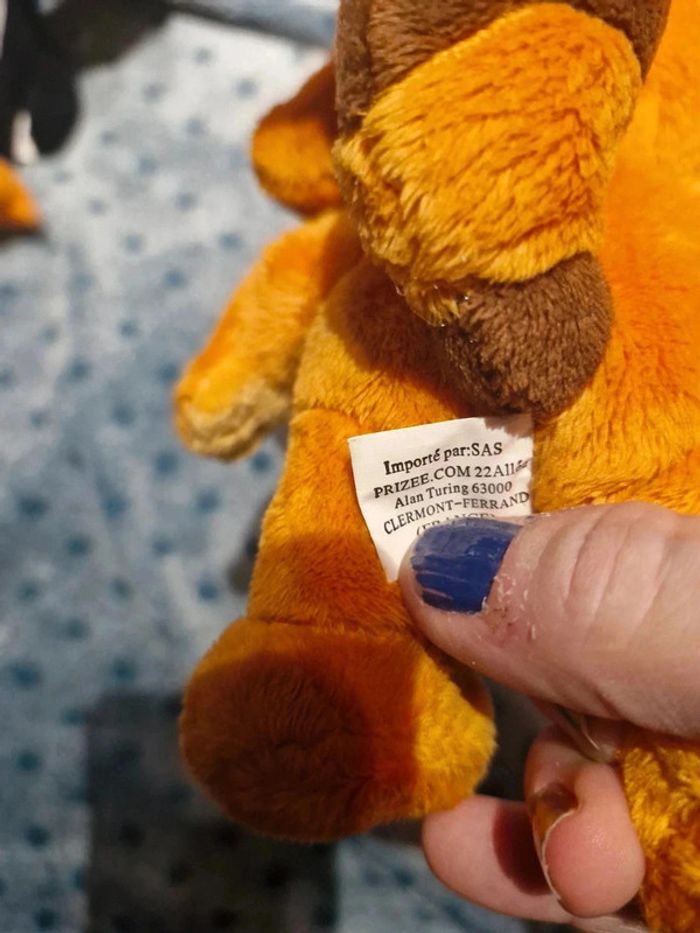 Peluche renard prizee - photo numéro 5