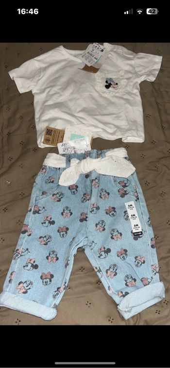 Ensemble Minnie neuf étiqueté