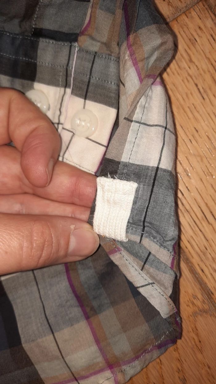 Chemise serge blanco 10 ans - photo numéro 5