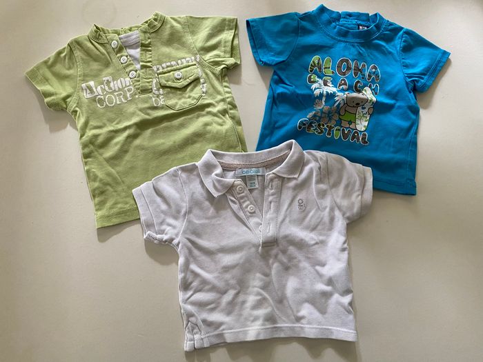 Lot de 3 t-shirt 3 mois