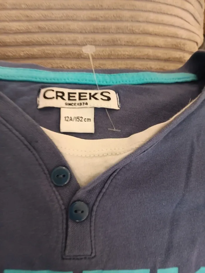 T-shirt creeks - photo numéro 4