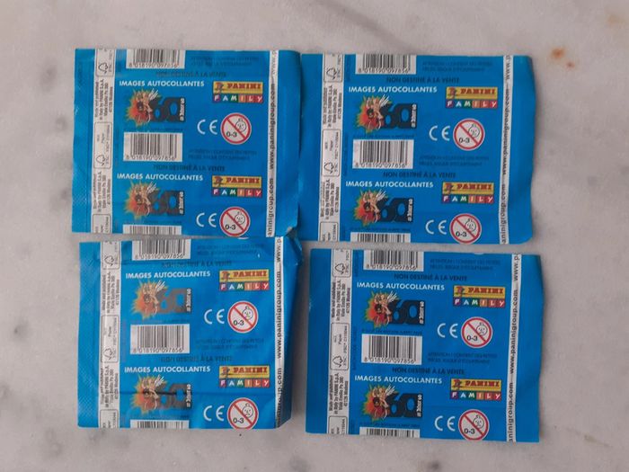 4 pochettes 60 ans d'aventures d'asterix neuves - photo numéro 2