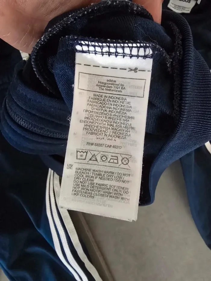 Ensemble jogging adidas bleu nuit - photo numéro 5