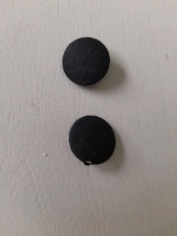 Lot de 2 broches rondes