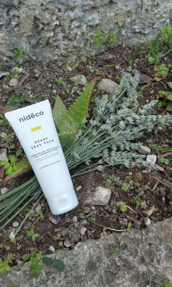 Crème gel nettoyant anti imperfection Lavande et Aloé véra  75 ml