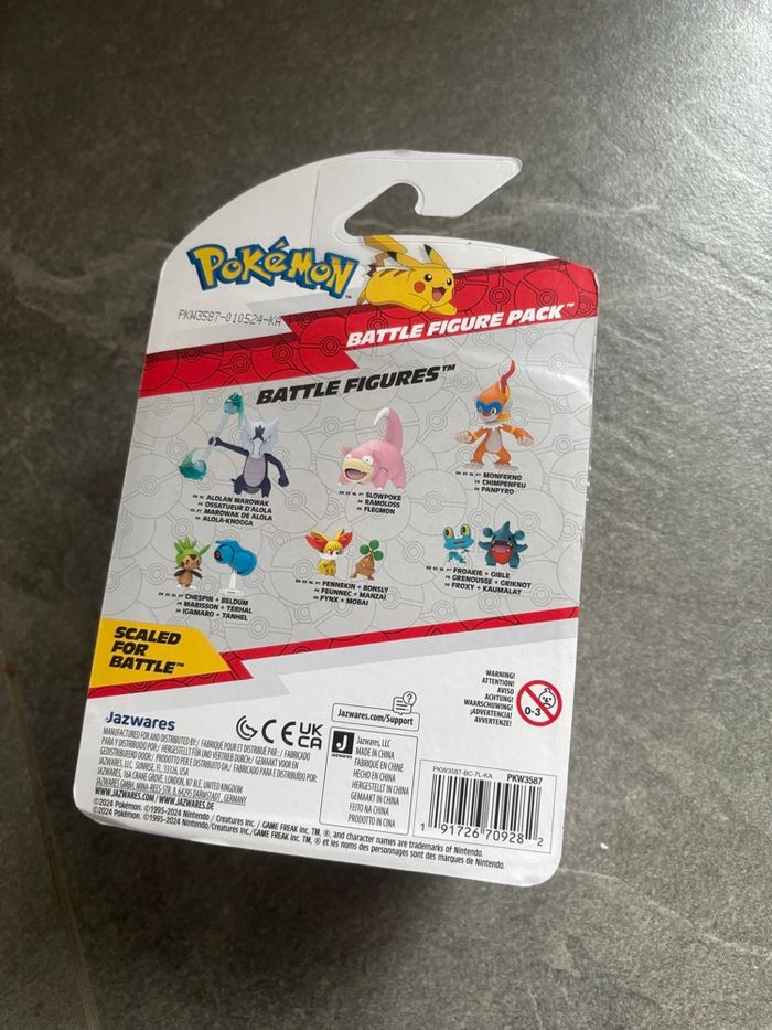 Pokémon Pack de Combat 2 Figurines Bulbizarre et Pikachu Jazwares - photo numéro 2
