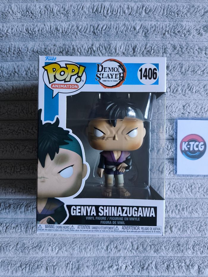 Funko Pop Demon Slayer – Genya Shinazugawa #1406 - photo numéro 1