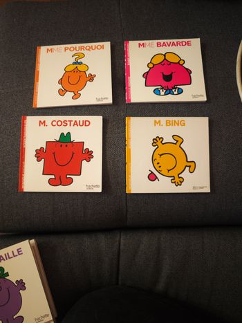 Lot de livres Monsieur Madame(collection Madame Monsieur)