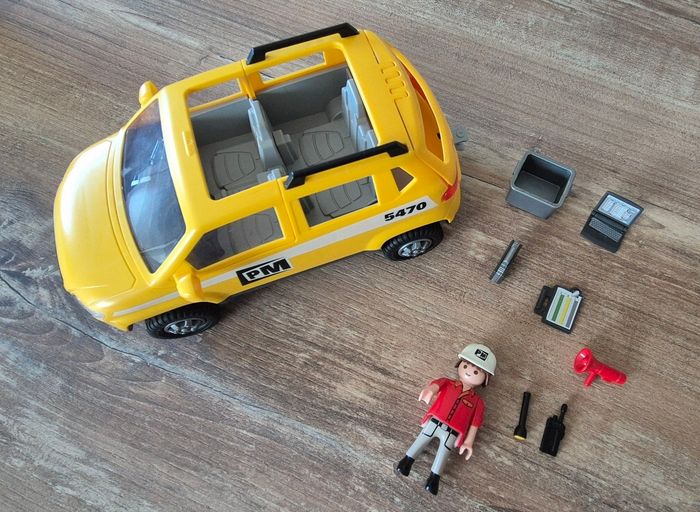 PLAYMOBIL Chef de chantier et véhicule 5470