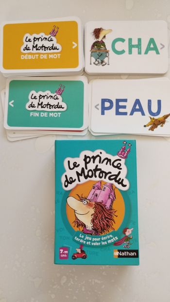 Jeu de cartes. Le Prince de motordu