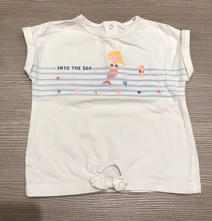 Teeshirt MC sirène orchestra et legging kiabi 9 mois - photo numéro 2