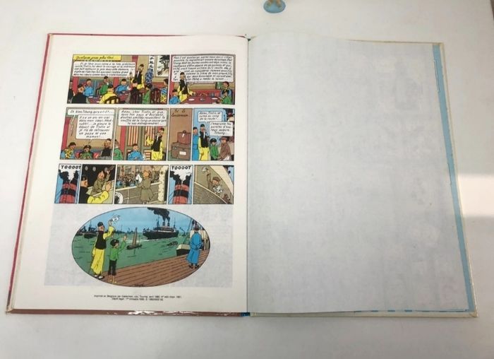 Tintin  le lotus bleu - photo numéro 6