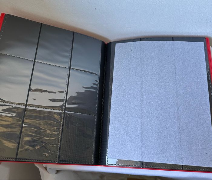 Album de rangement rouge/ Portfolio de qualité premium 360 places Pokémon - photo numéro 4