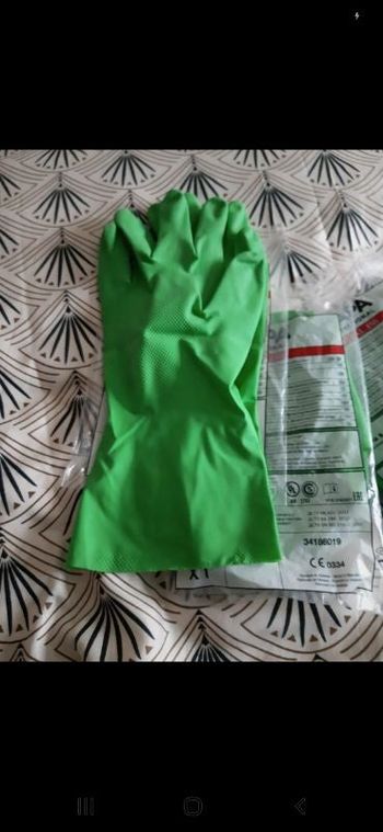 Gants  latex
