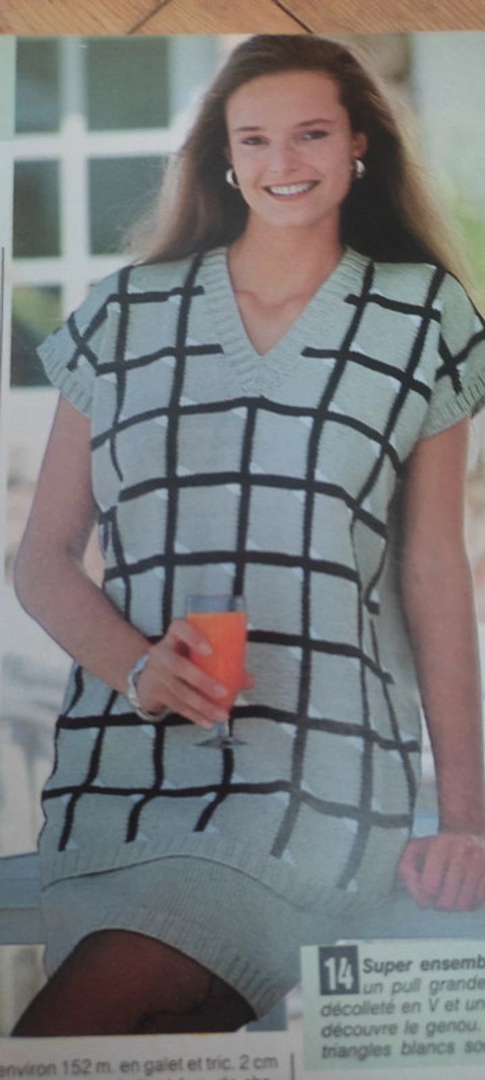 Catalogue tricot Sandra vintage avril 1989 - photo numéro 11