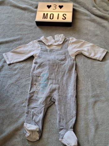 Pyjama Habillé style costume 3 mois in extenso