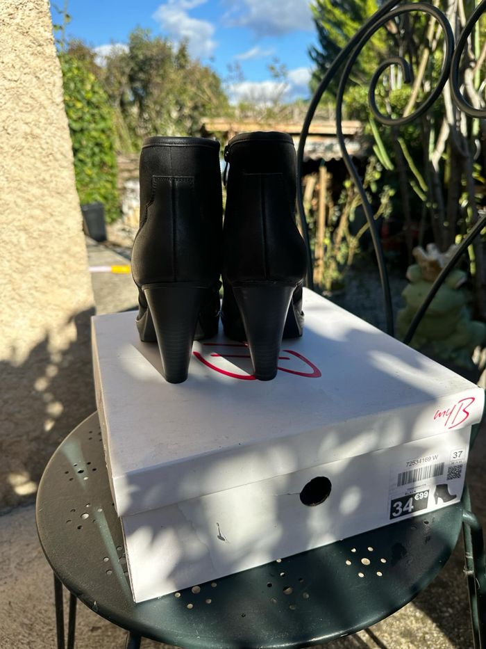 Bottines à talons T37 - photo numéro 4