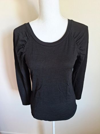Haut t36 Noir basic #F36S-183