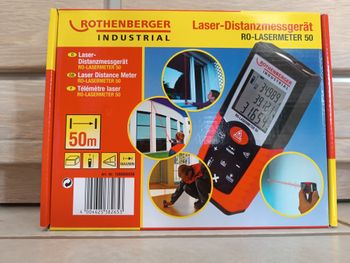 Télémètre laser Rothenberger RO-Lasermeter 50 – Neuf