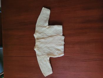 gilet layette 6 mois mixte - fait main - vintage