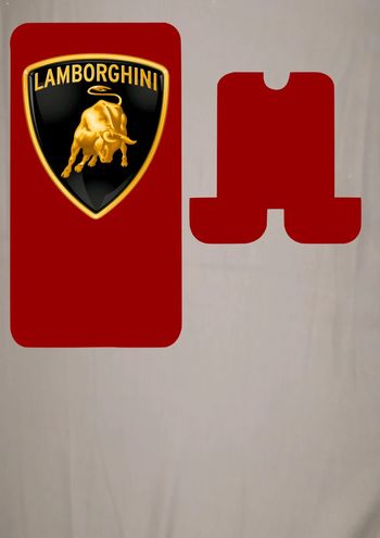support téléphone motif lamborghini neuf