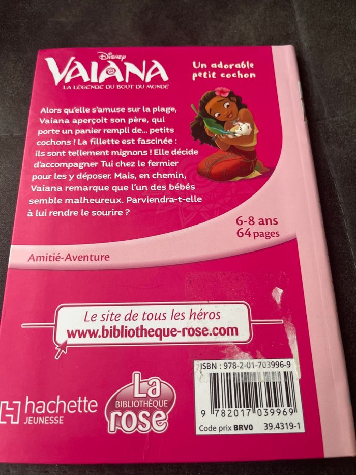 Livre bibliothèque rose vaiana tome 7 - photo numéro 2