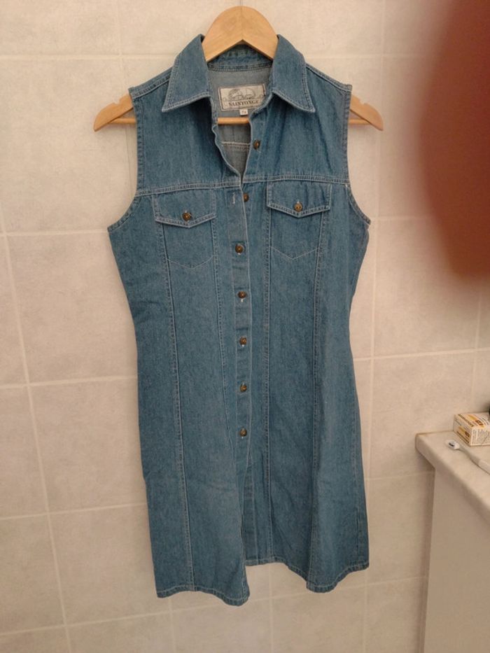 Robe en jean excellent état taille M