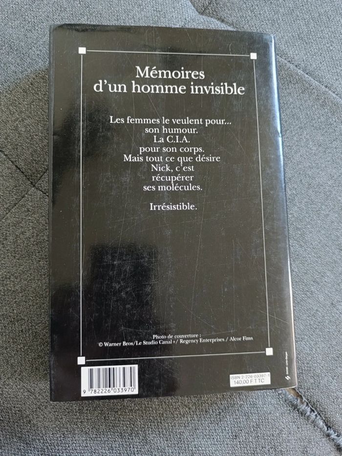 Mémoires d'un homme invisible - Harry F.Saint - photo numéro 2