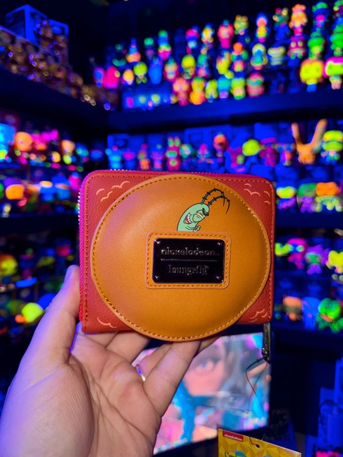 Loungefly Spongebob Plankton Krabby Burger Portefeuille - photo numéro 2