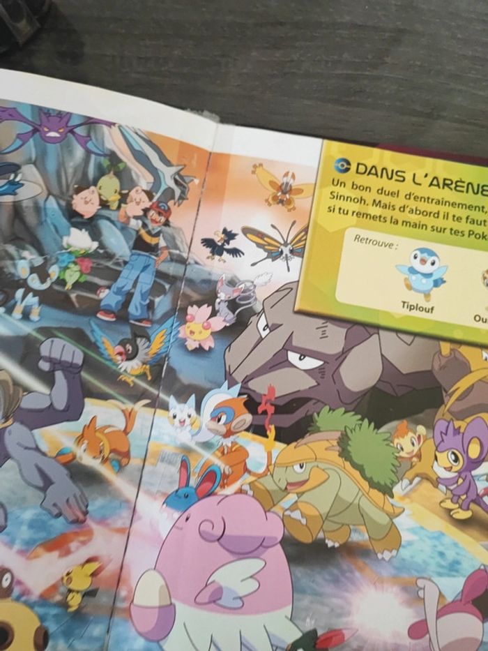 Pokémon livre jeu cherche et trouve - photo numéro 3