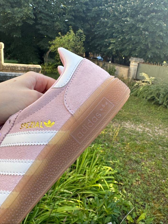 Basket handball Spezial Adidas Originals rose - photo numéro 2