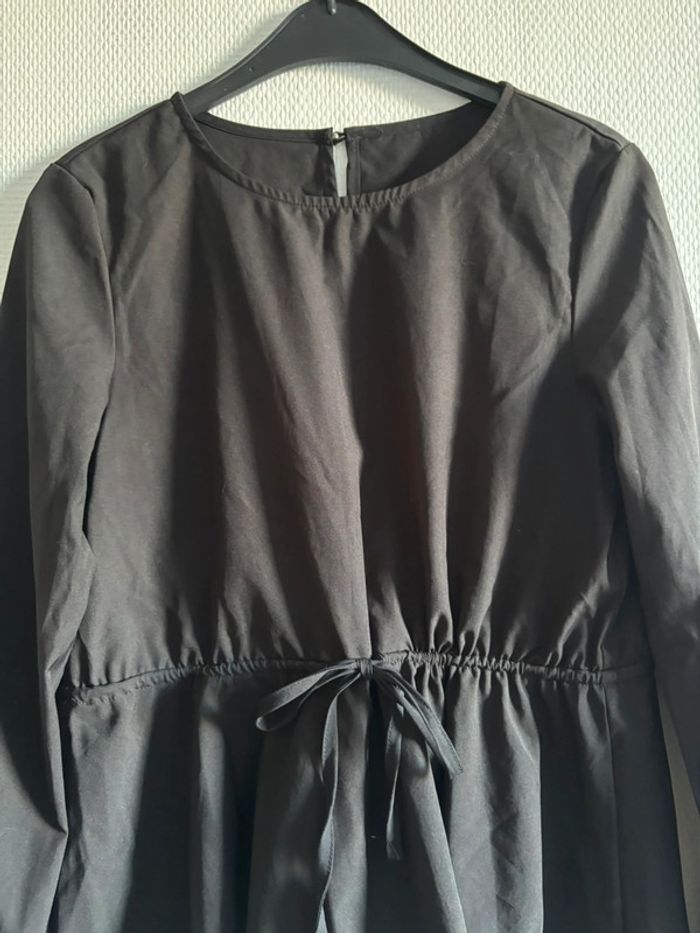 Blouse noir à noeuds - photo numéro 3