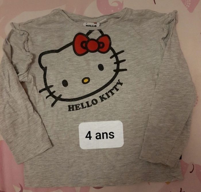 Tee-shirt 4 ans hello kitty