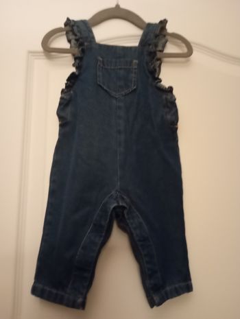 Salopette jeans 6 mois 