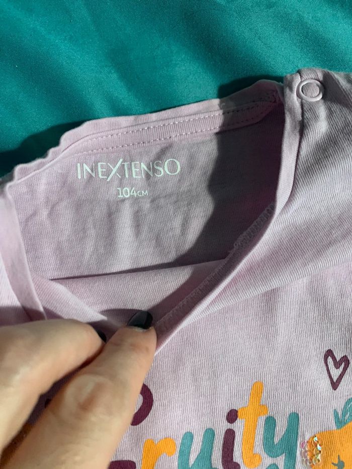 T-shirt in extenso 4 ans - photo numéro 3