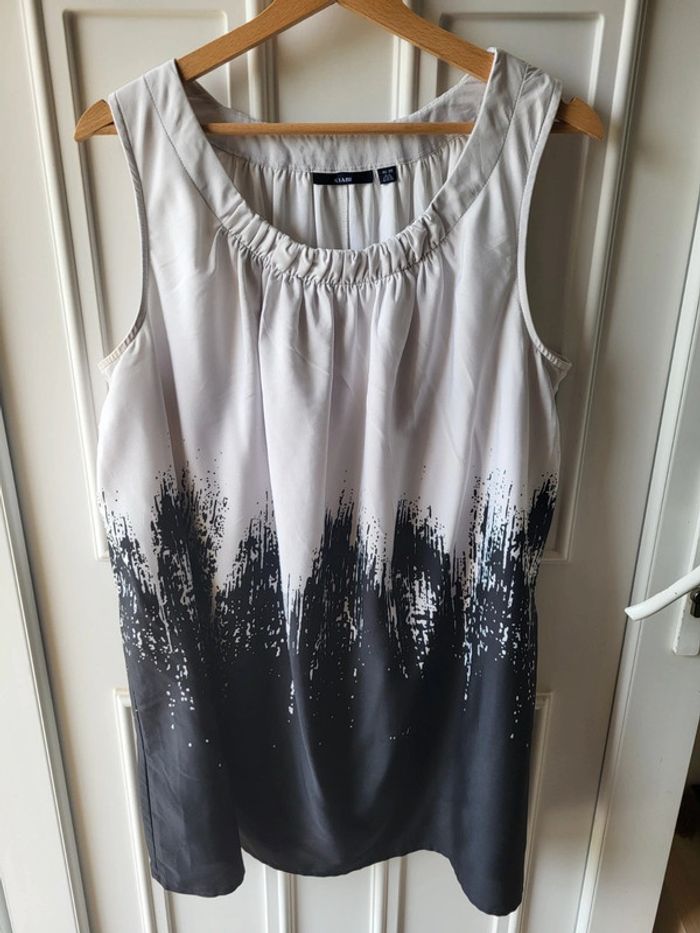 Tunique noire et blanc