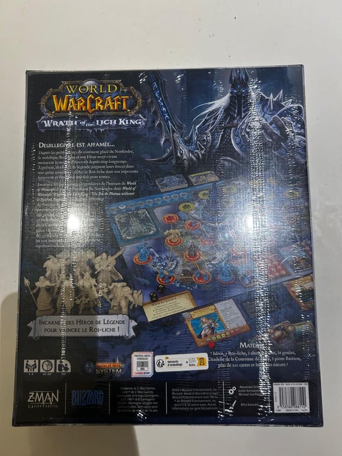 Jeux de plateau word of warcraft neuf