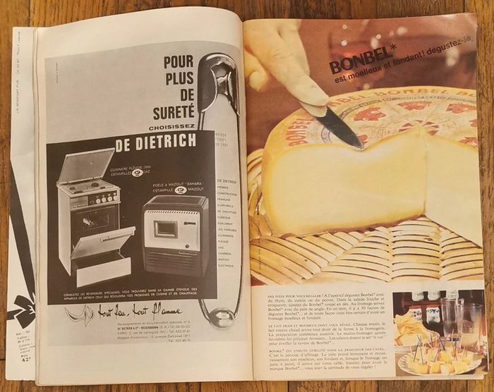 Rare complet magazine mode et travaux 1964 patrons et suppléments vintage - photo numéro 8