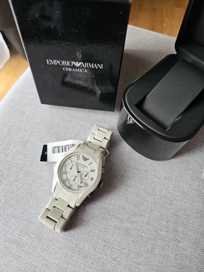 🔥Montre Emporio Armani Céramique AR1459🦅 💫