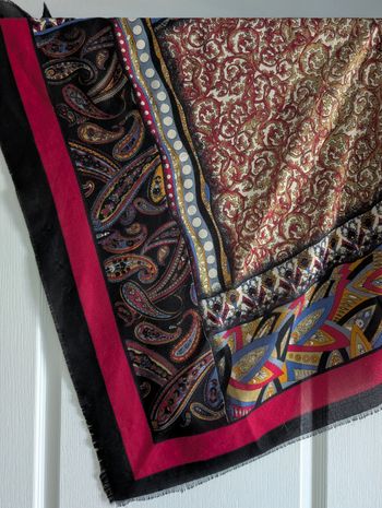 Foulard ''Jacquard'' artisanal 