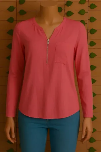 🌸Blouse fluide Rose Bershka Taille 36🌸