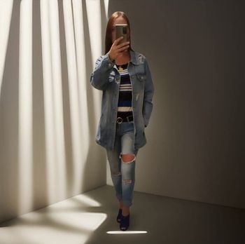 Jean destroy fashion femme taille 36