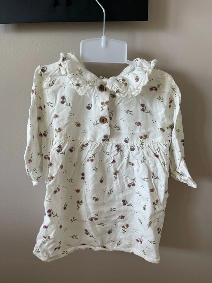 Blouse neuve Zeeman fille taille 6 mois