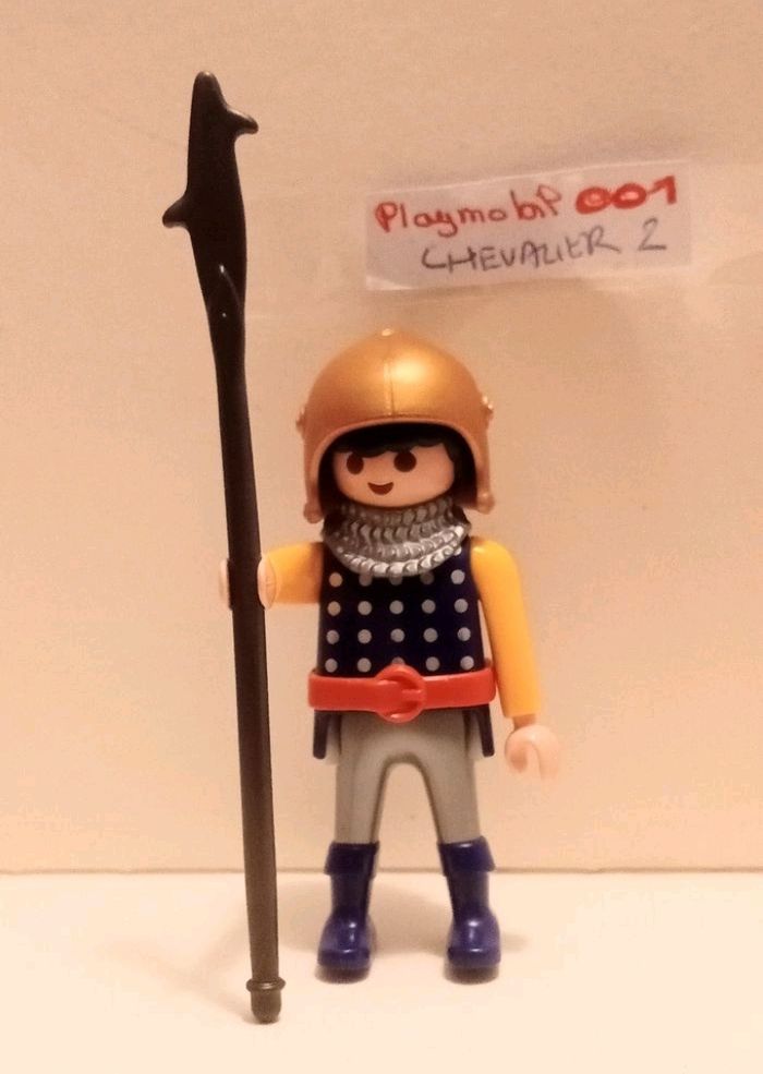 Playmobil 001 chevalier - photo numéro 3