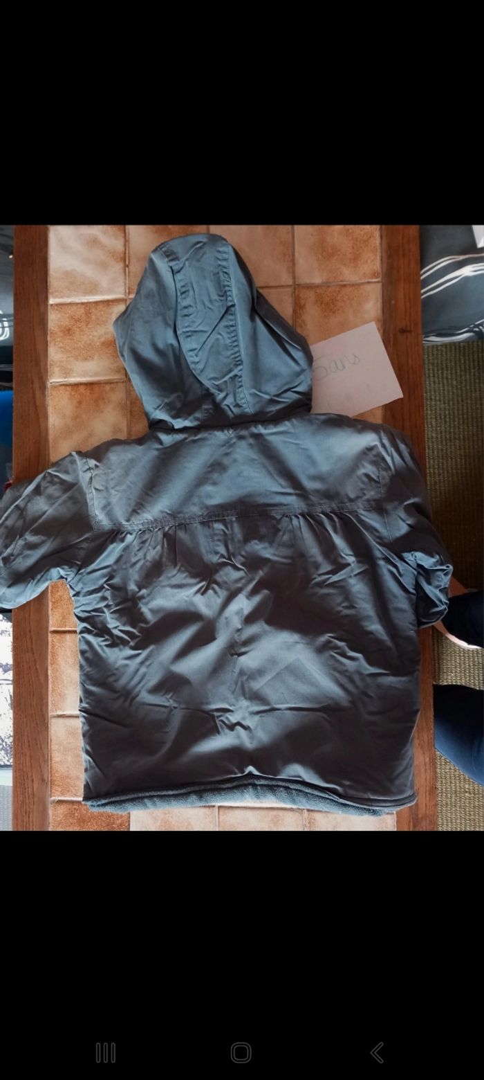 Manteau à capuche, doublé polaire (5 ans) - photo numéro 3