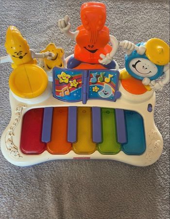 piano électronique interactif Fisher Price, dès 6M 🎹