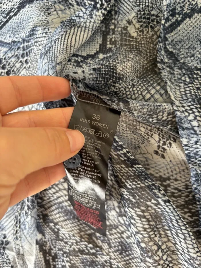 Blouse, IKKS, taille 36 bleu - photo numéro 6